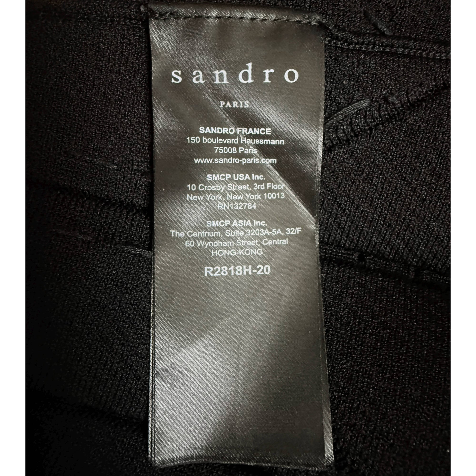 Sandro Paris Opinion Dress – Fall/Winter 2018 Size Small