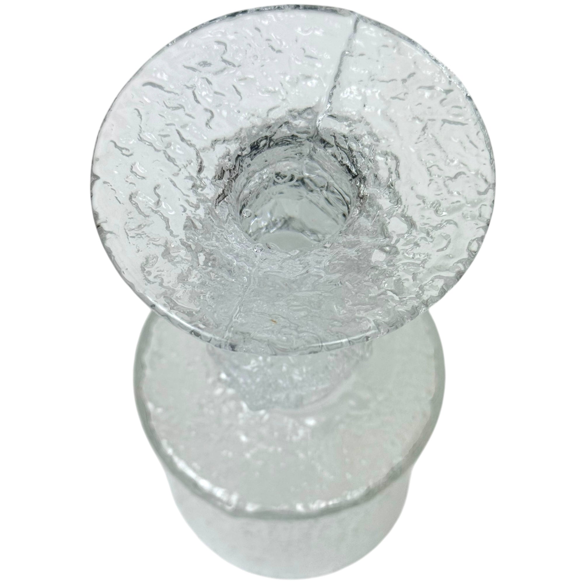 1960s Timo Sarpaneva Iittala Festivo Glass Goblet 12 oz Senator