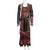 1990s Vintage Save The Queen Dress Tribal Printed Mesh