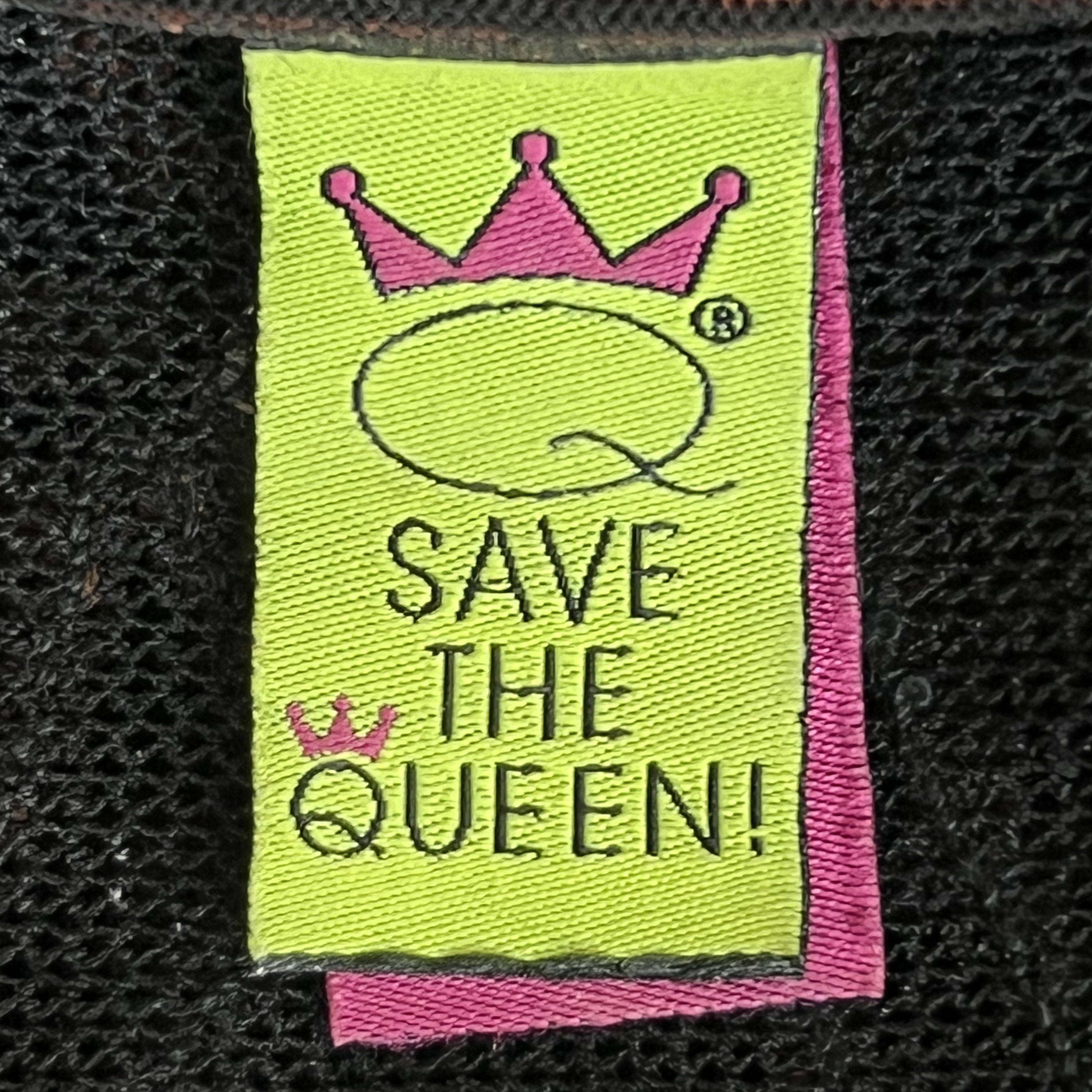 1990s Vintage Save The Queen Dress Tribal Printed Mesh – Poppy's