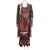 1990s Vintage Save The Queen Dress Tribal Printed Mesh