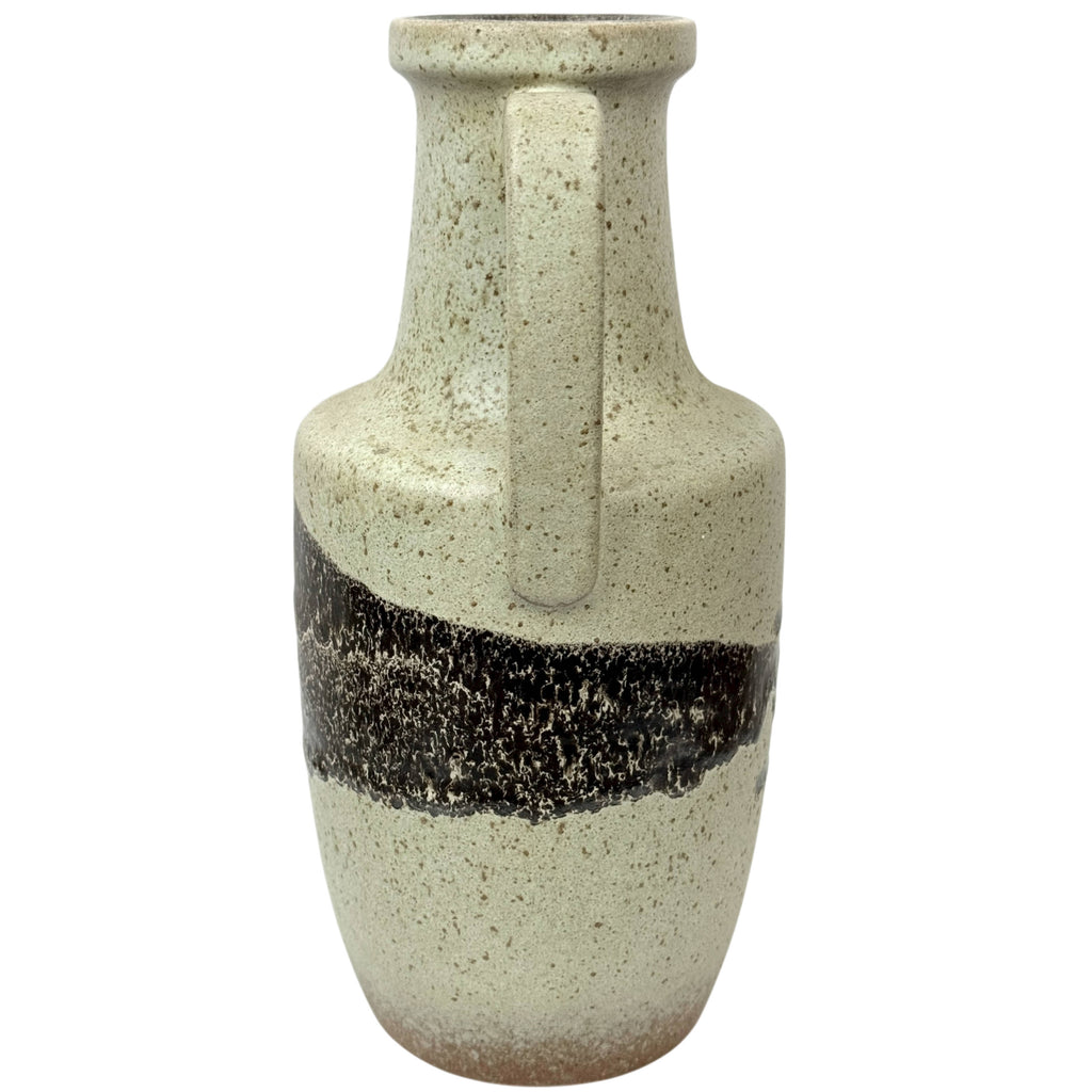 Vintage 1970s Scheurich West German Pottery Vase 404-26 Fat Lava Era