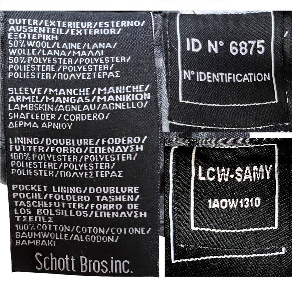 Vintage Ladies 1980s Schott NYC Perfecto Motorcycle Jacket M