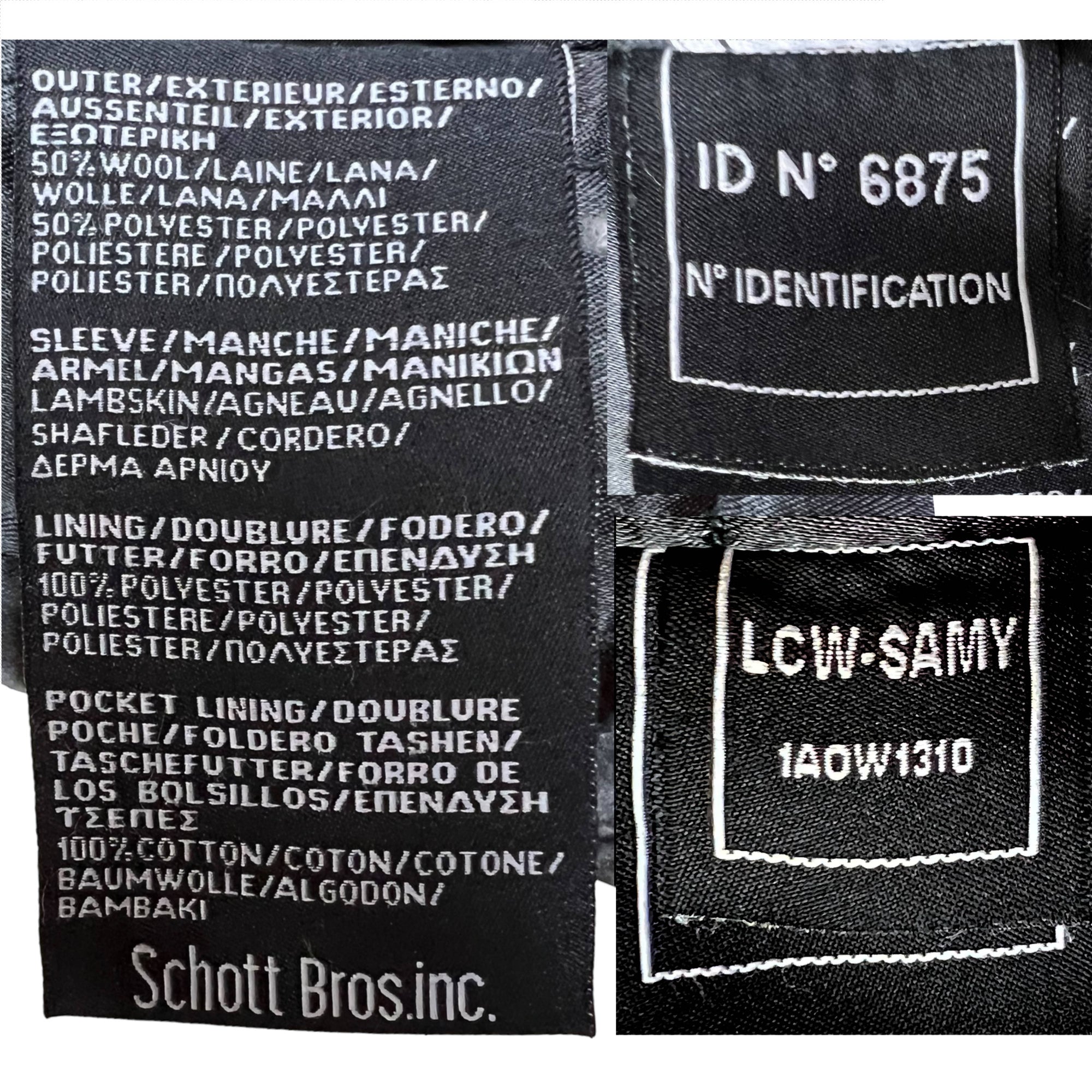 Vintage Ladies 1980s Schott NYC Perfecto Motorcycle Jacket M