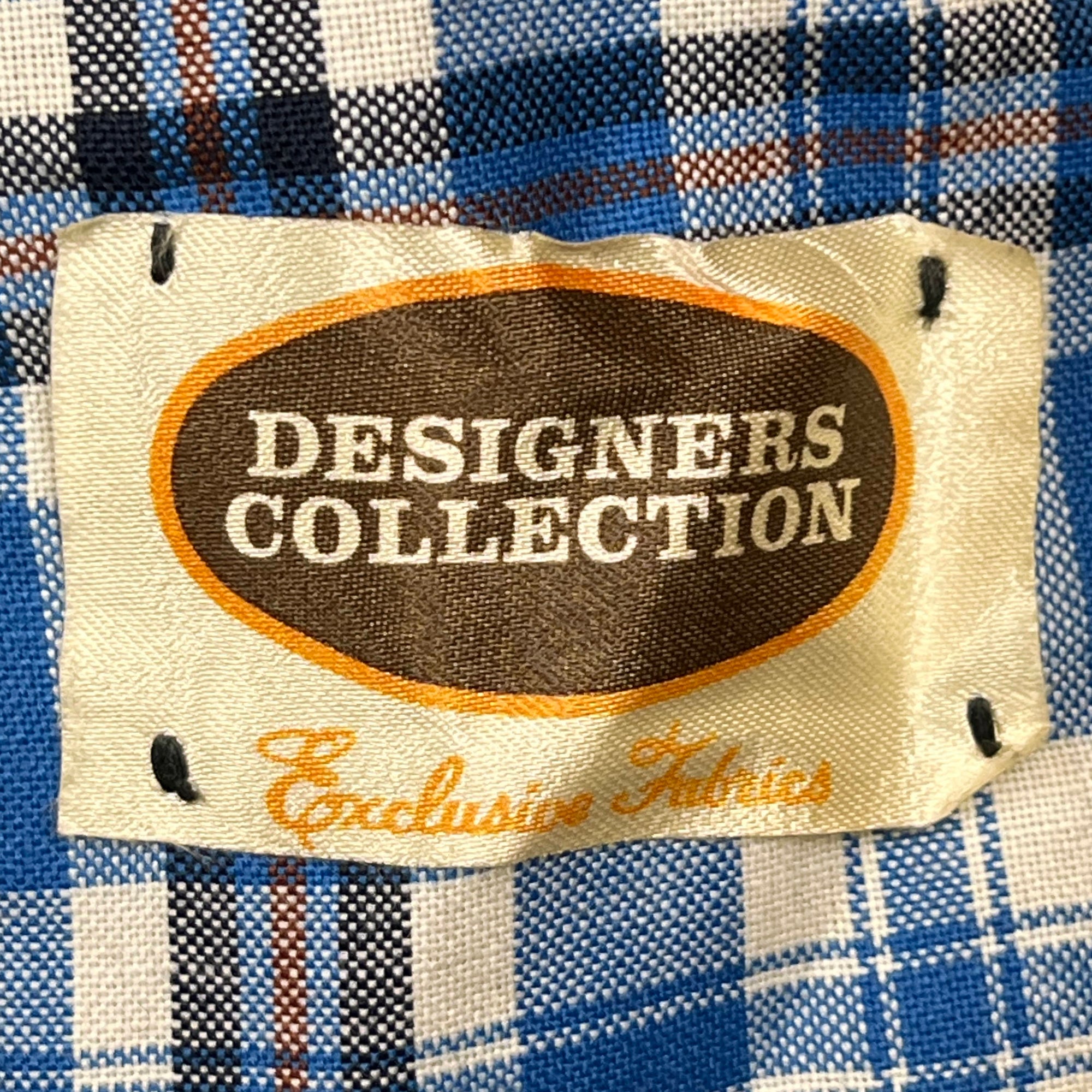 NWT Vintage 1970s Plaid Jacket Unused Sport Coat Size S