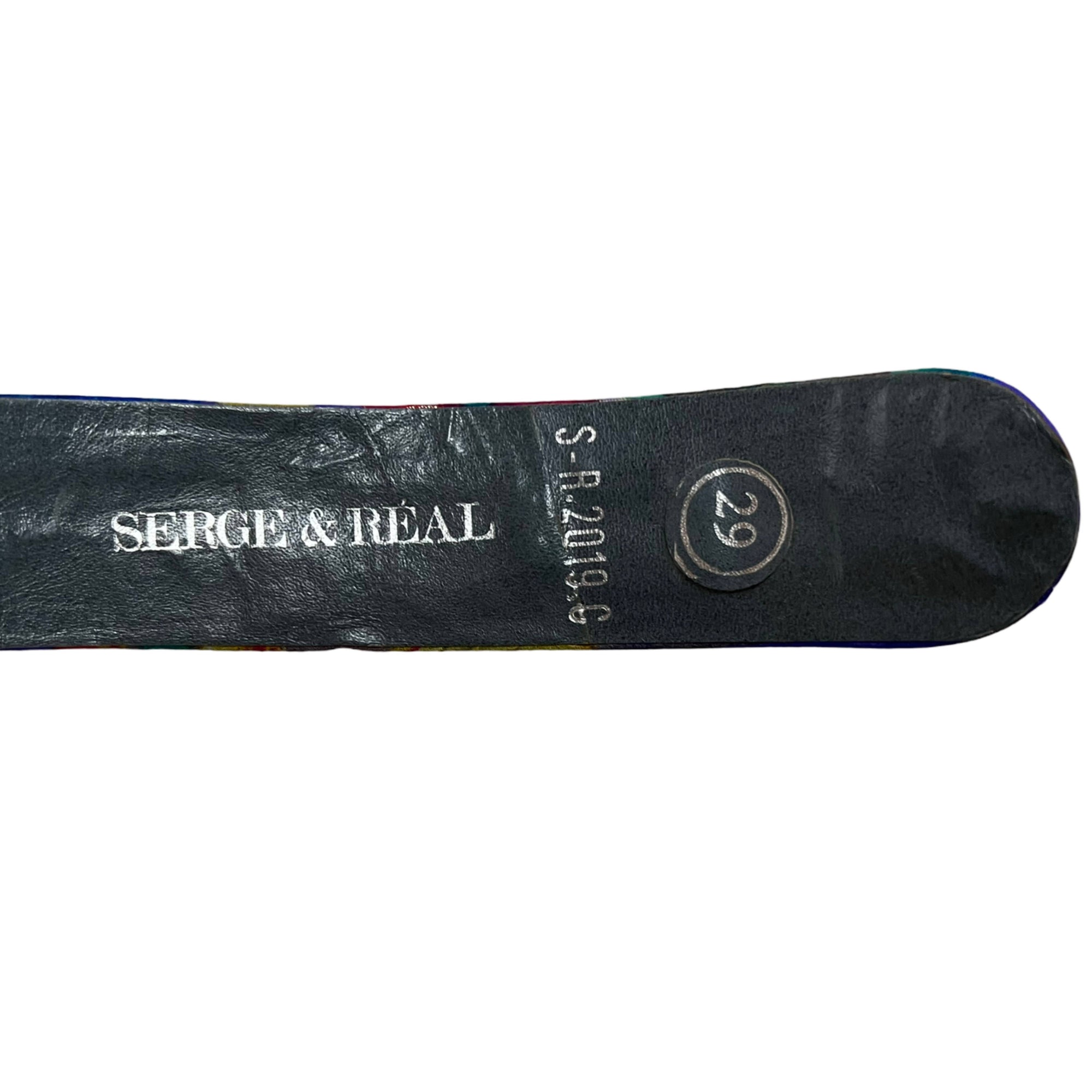 Vintage 80s Floral Lame Dress Serge & Real Montreal Couture