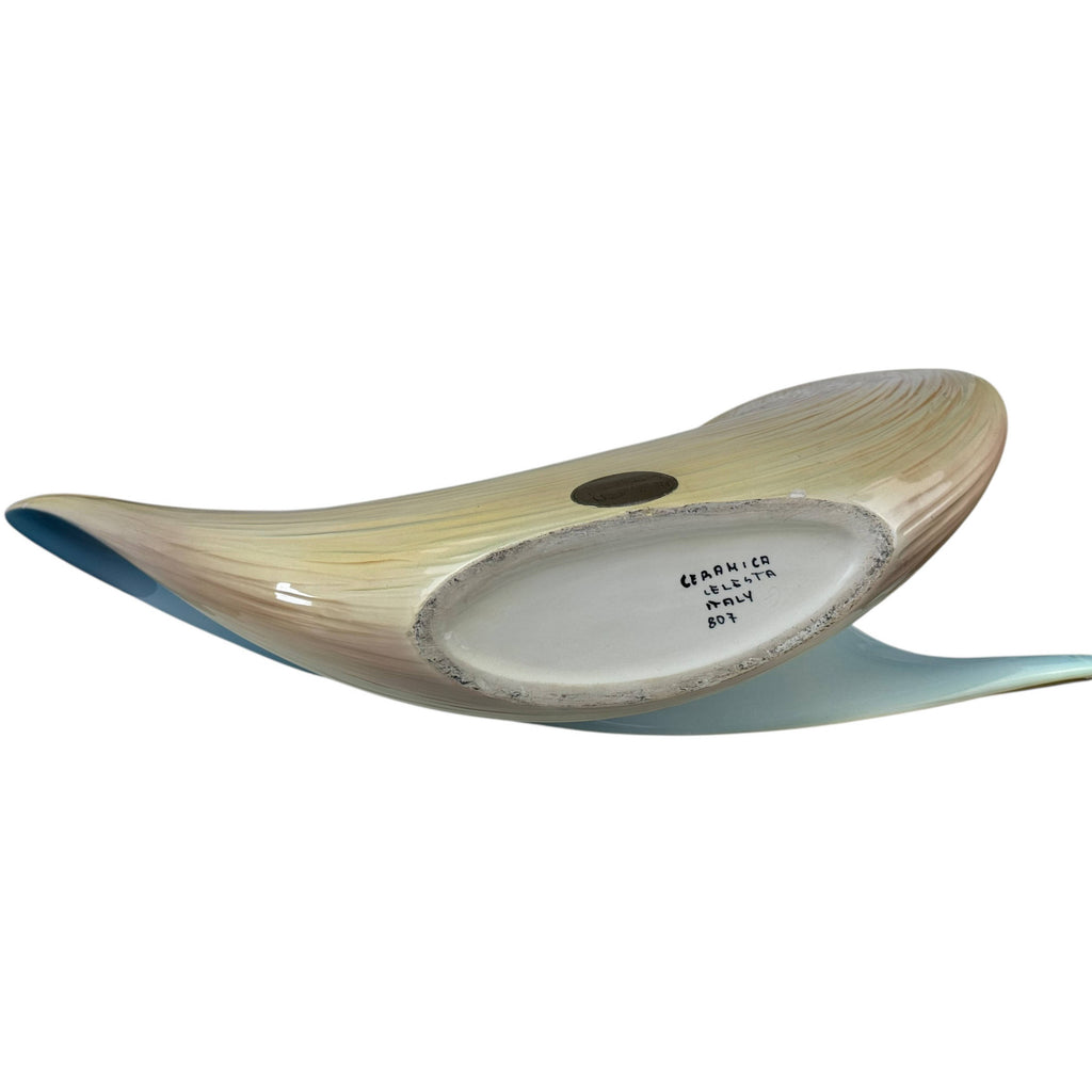 ceramica celesta italy underside mid century italian ceramic centrepiece