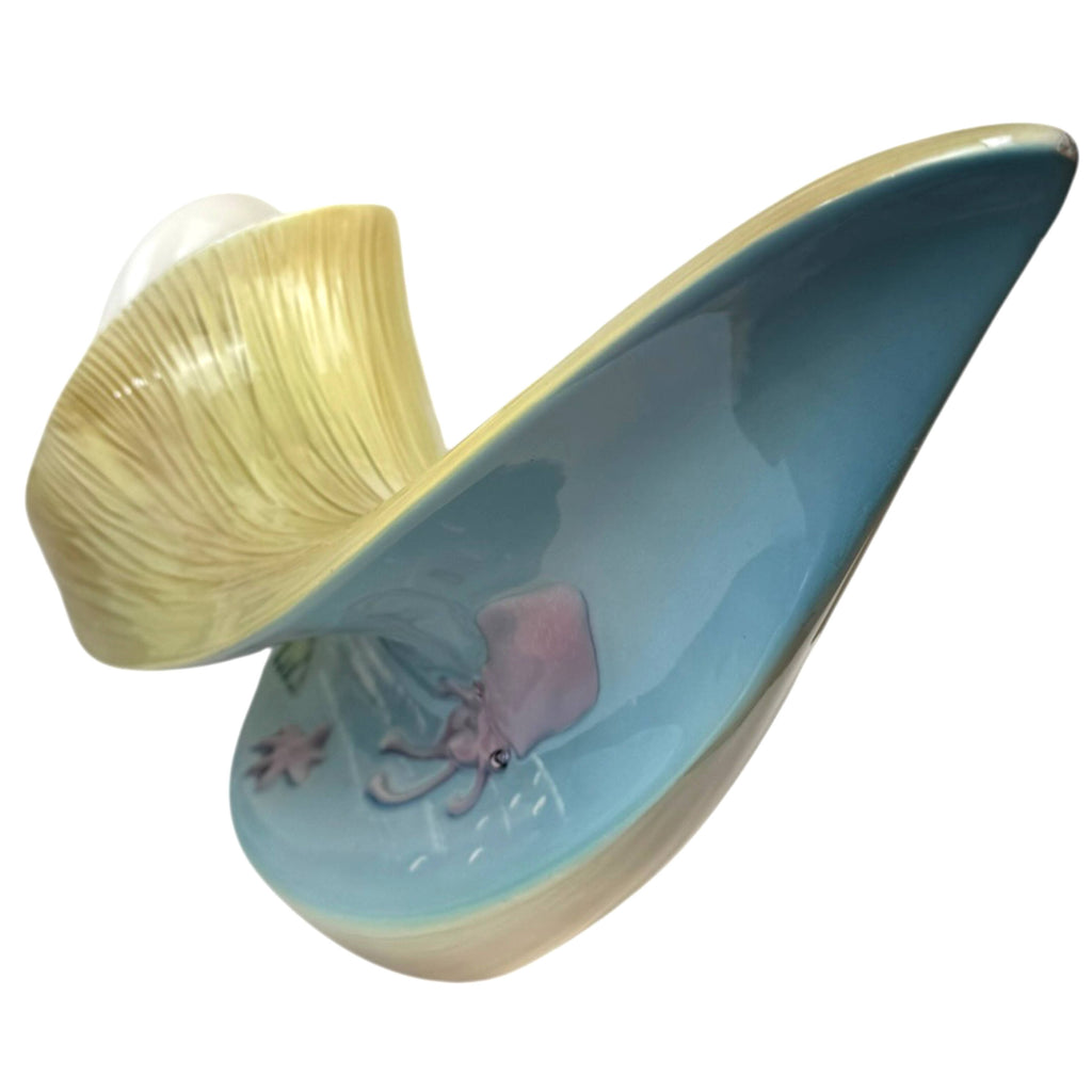 celesta ceramica italy centrepiece side view

