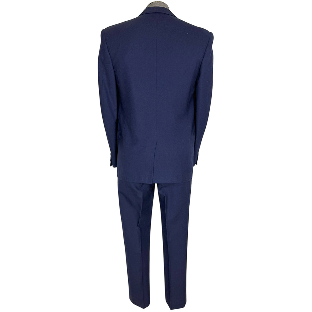 1950s 60s Vintage Suit Custom Tailored Silicani Tailors 28”W