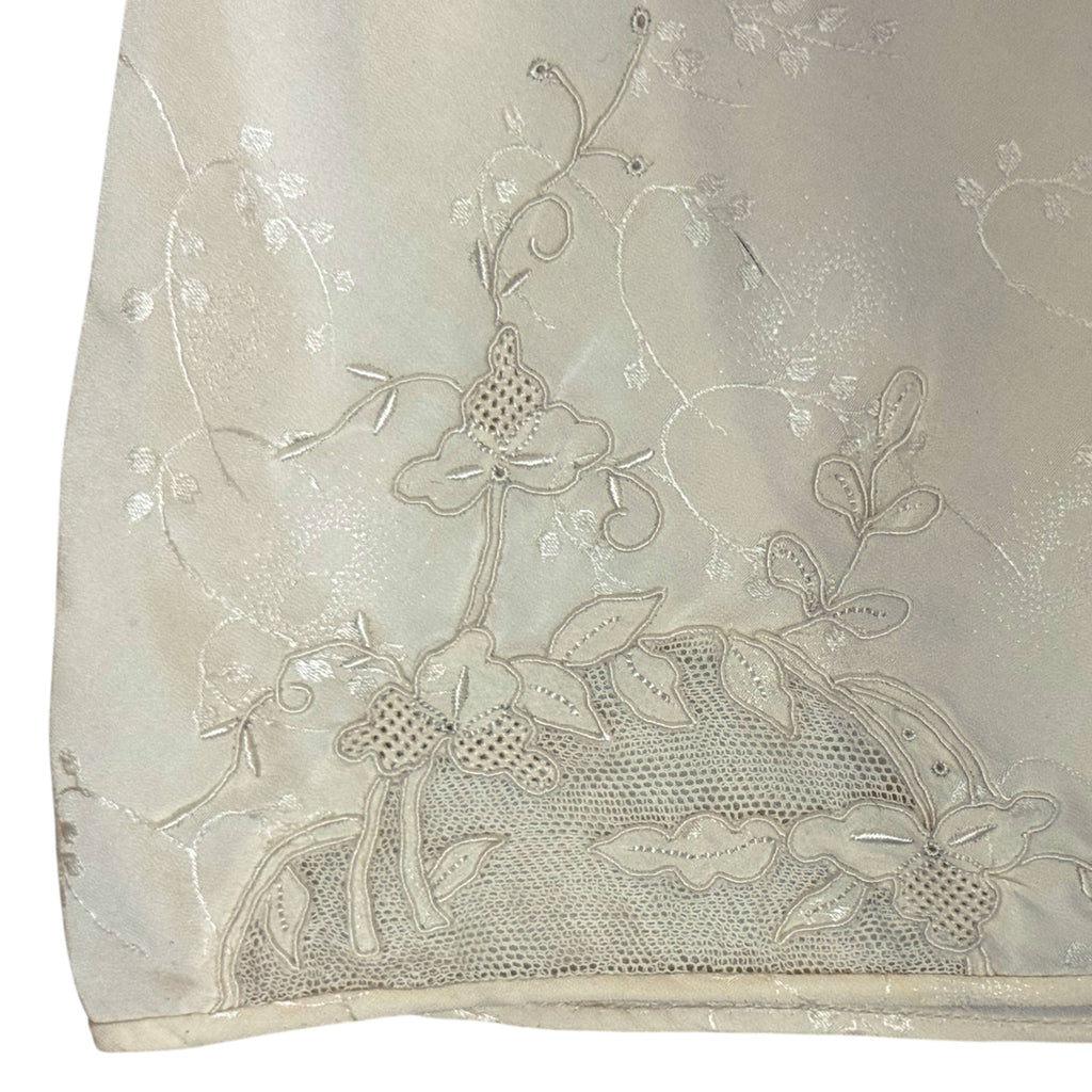 open work embroidery on silk step in panties