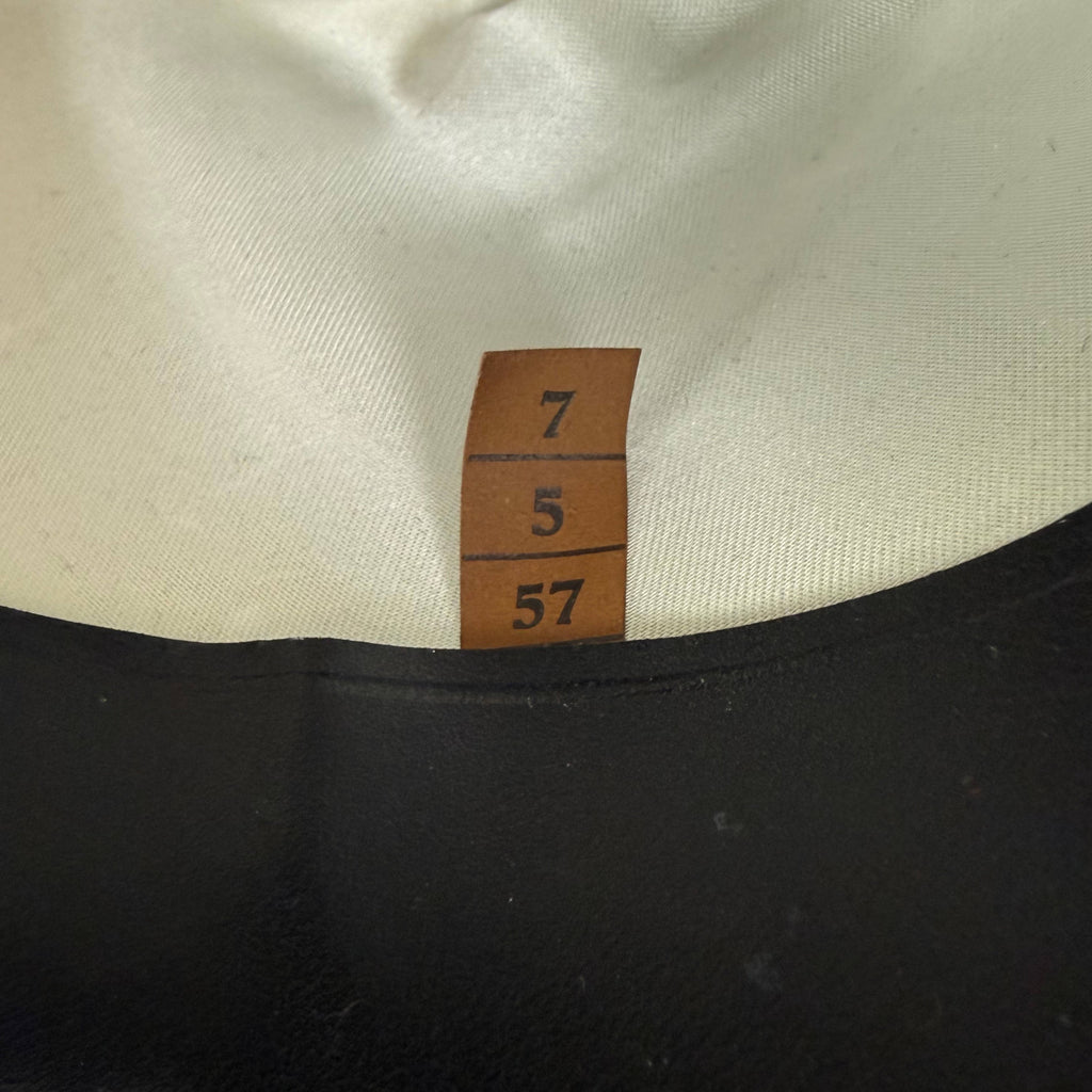 Size tag 7 inside vintage Borsalino fedora