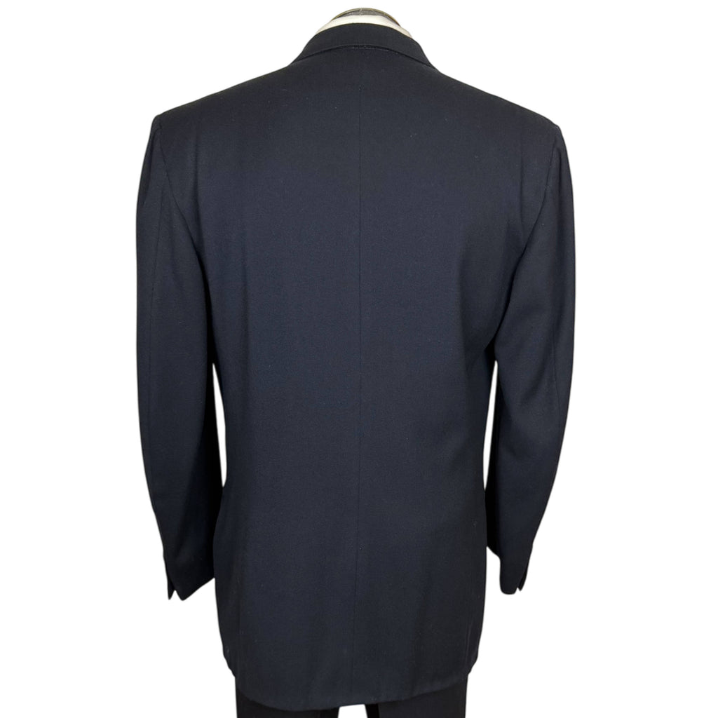 Vintage 1940s Tuxedo Jacket Fitted Formal Dinner Wear Sz M L