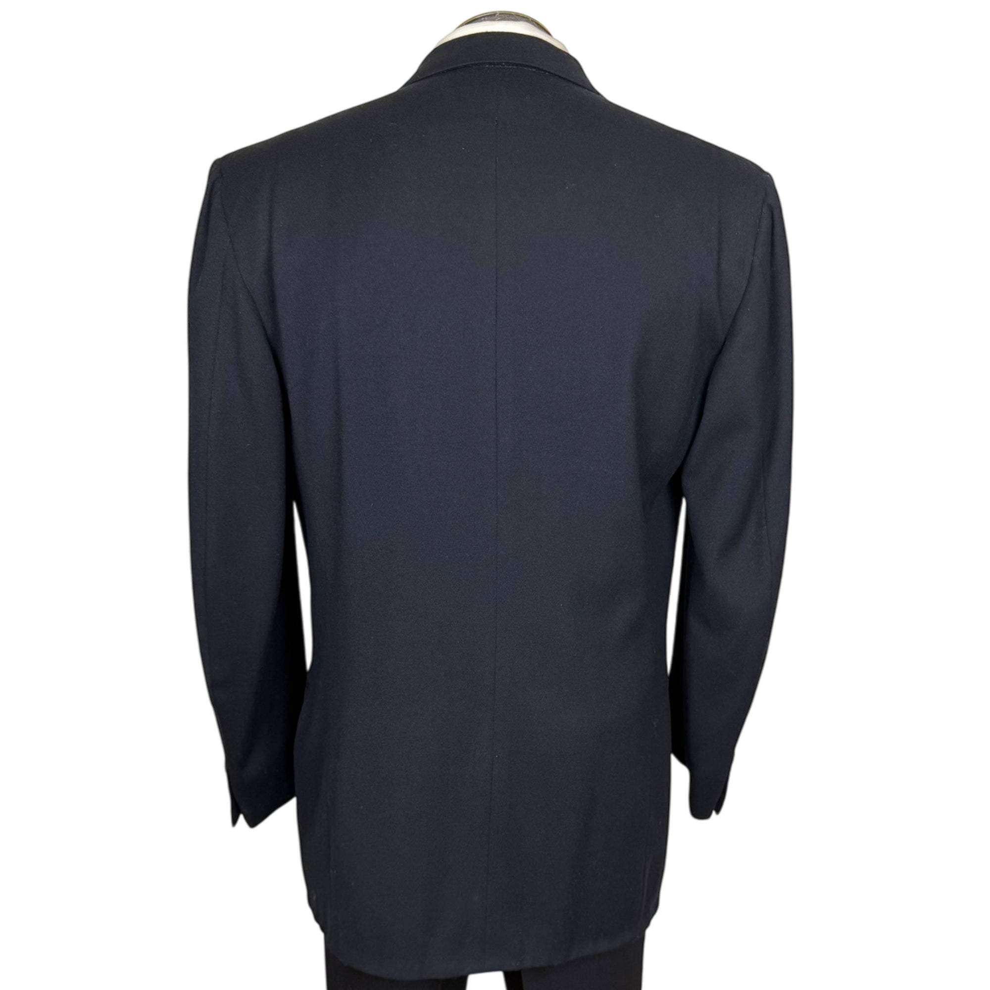 Vintage 1940s Tuxedo Jacket Fitted Formal Dinner Wear Sz M L