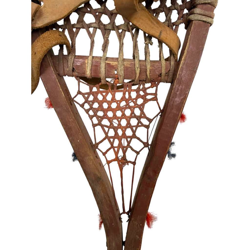 Antique Indigenous Youth Snowshoes Eastern Canada, late 19th – early 20th c Likely Anishinaabe