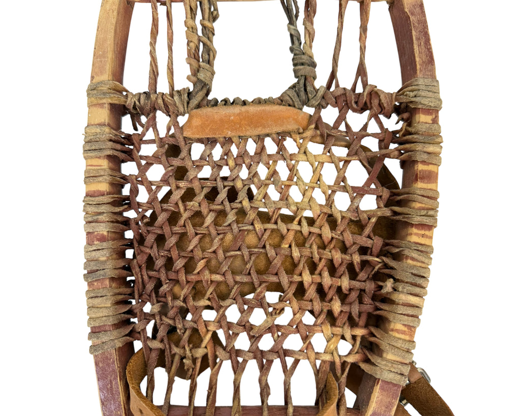 Antique Indigenous Youth Snowshoes Eastern Canada, late 19th – early 20th c Likely Anishinaabe