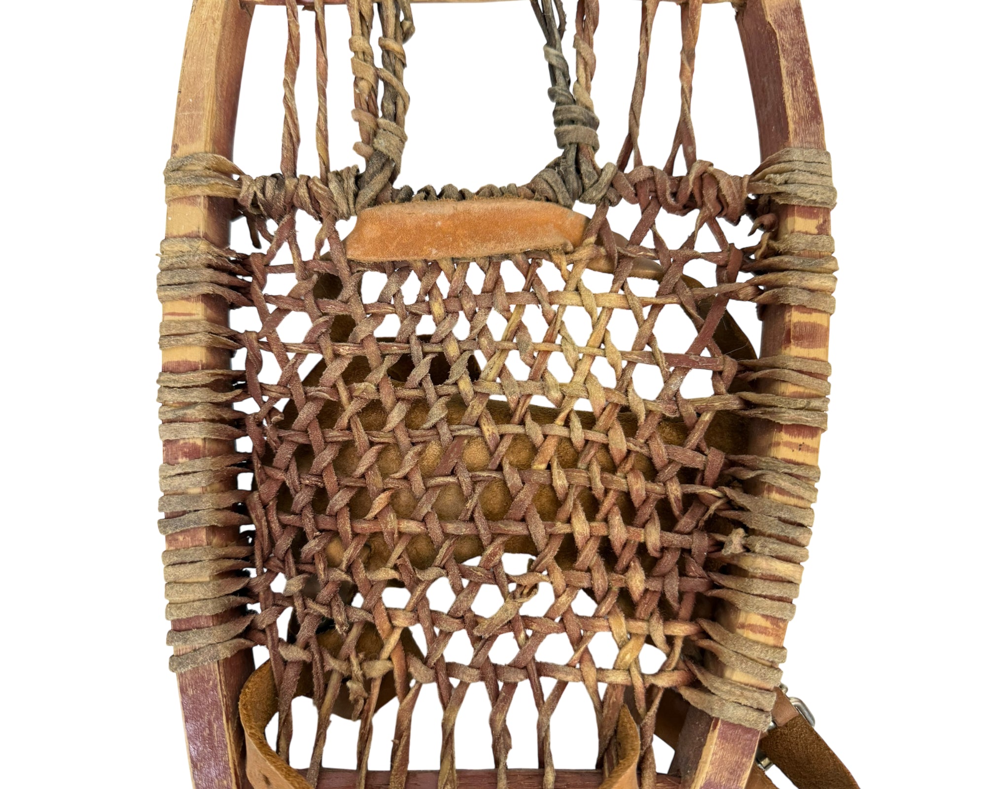 Antique Indigenous Youth Snowshoes Eastern Canada, late 19th – early 20th c Likely Anishinaabe