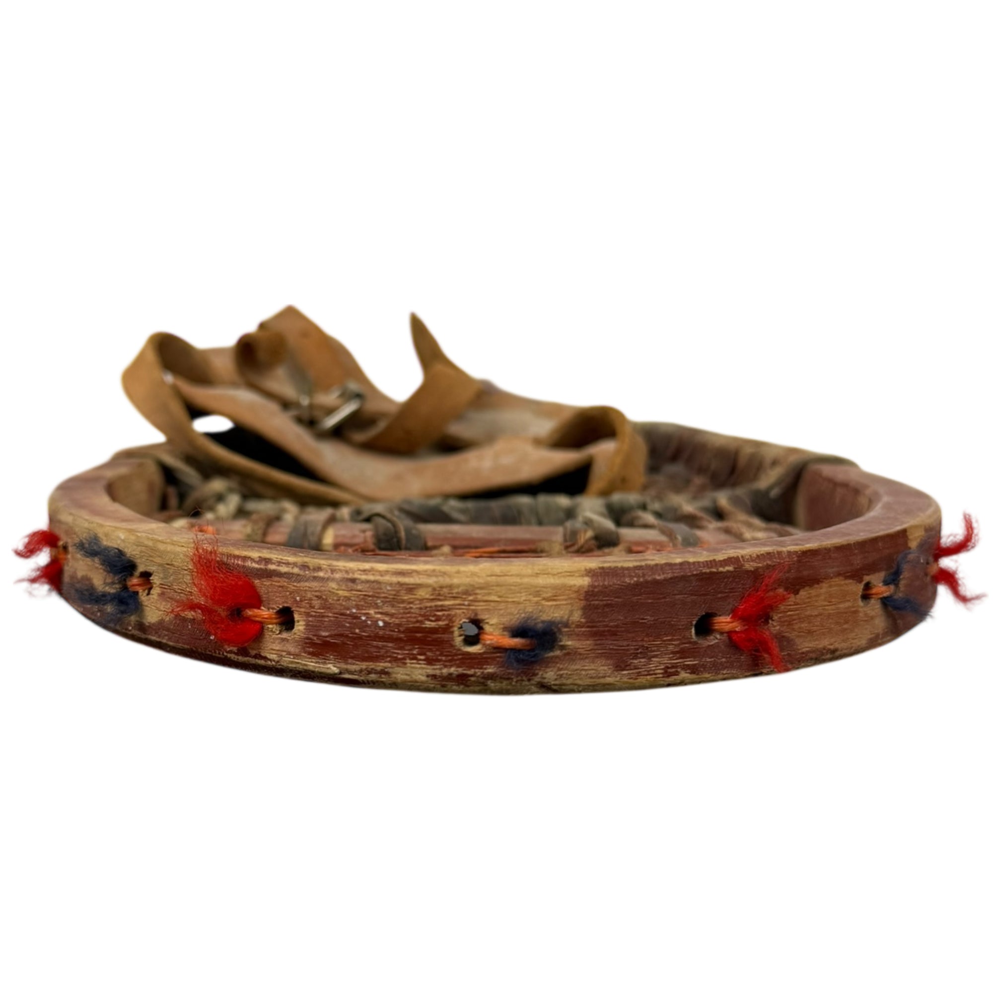 Antique Indigenous Youth Snowshoes Eastern Canada, late 19th – early 20th c Likely Anishinaabe
