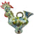 Vintage Spanish Rooster Pitcher Hand Painted Figural Jug 13"