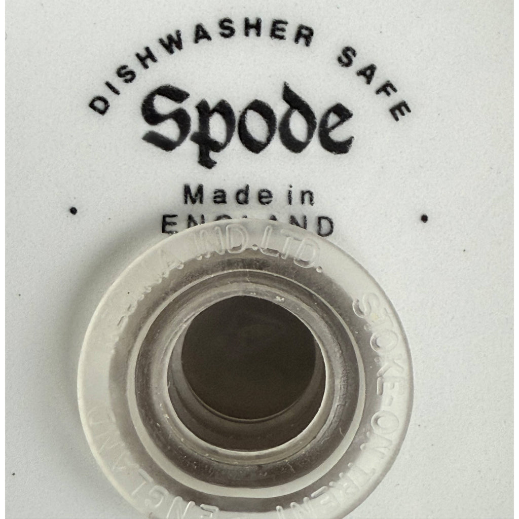 Vintage Spode Blue Italian Oversized Salt and Pepper Shakers