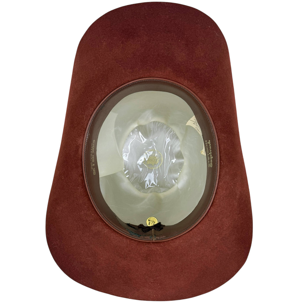 Vintage 1960s Stetson 10 Gallon Cowboy Hat Size XL 7 1/2