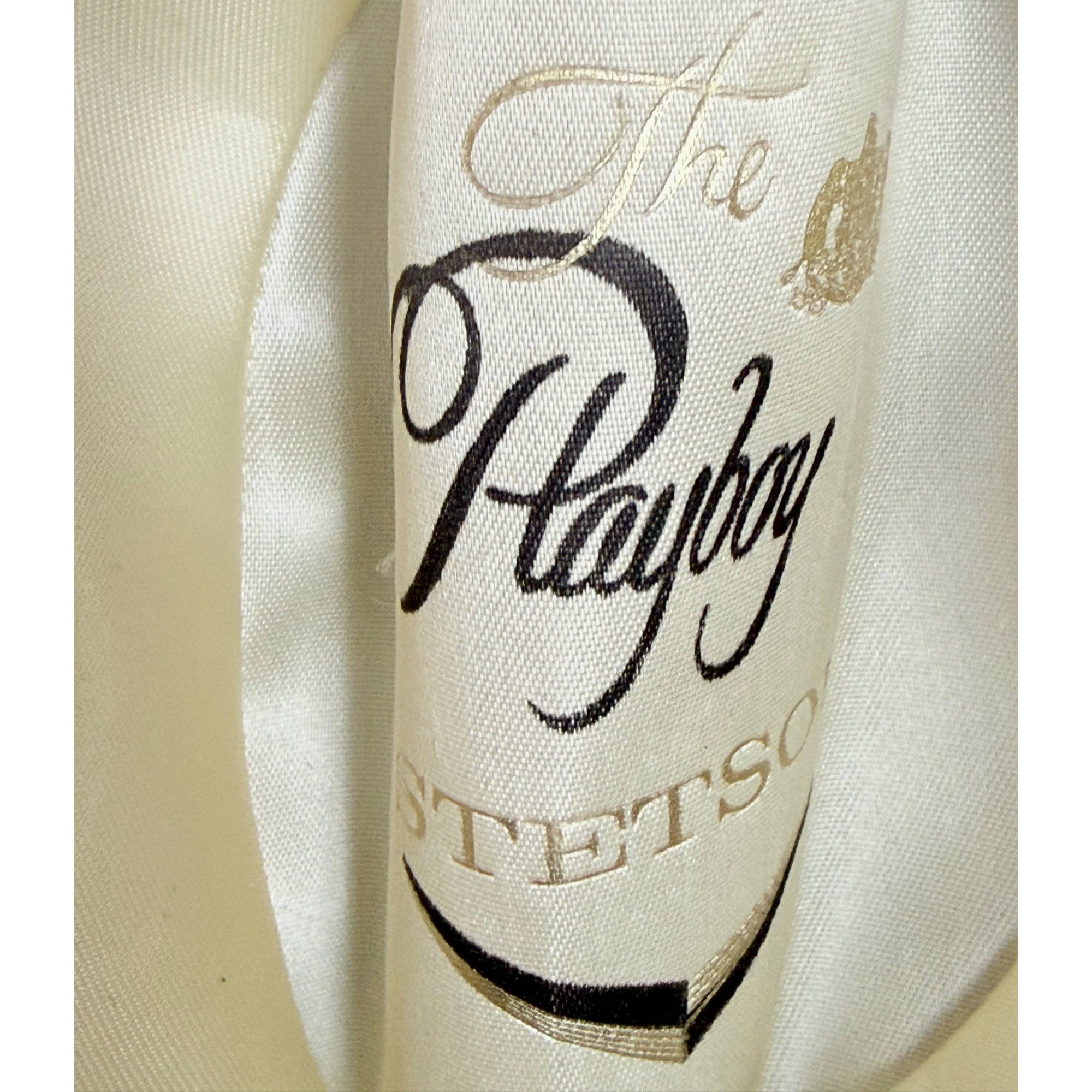 Vintage 1970s Stetson Playboy Tweed Fedora Hat Size 7 1/4 Made in Canada