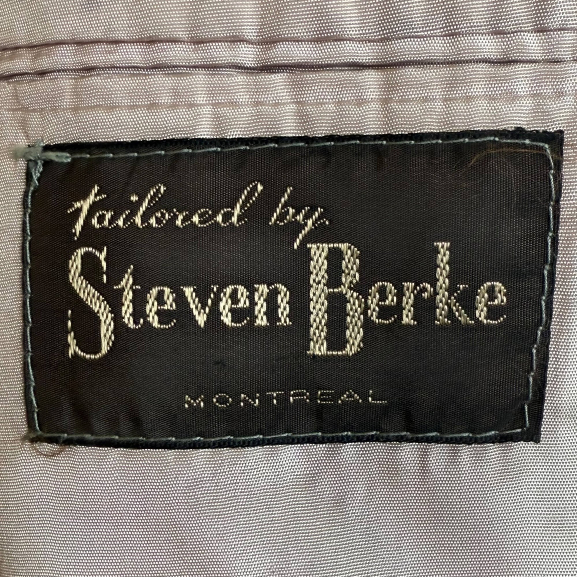 Vintage 1970s Black Velvet Jacket Custom Tailored Size S M