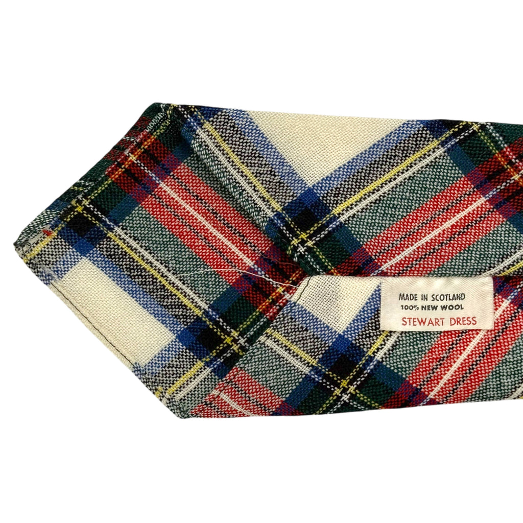 unlined end of vintage stewart dress tie