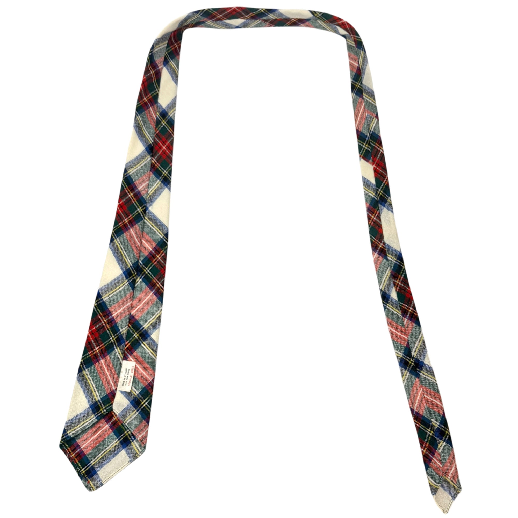 back of vintage stewart dress tie
