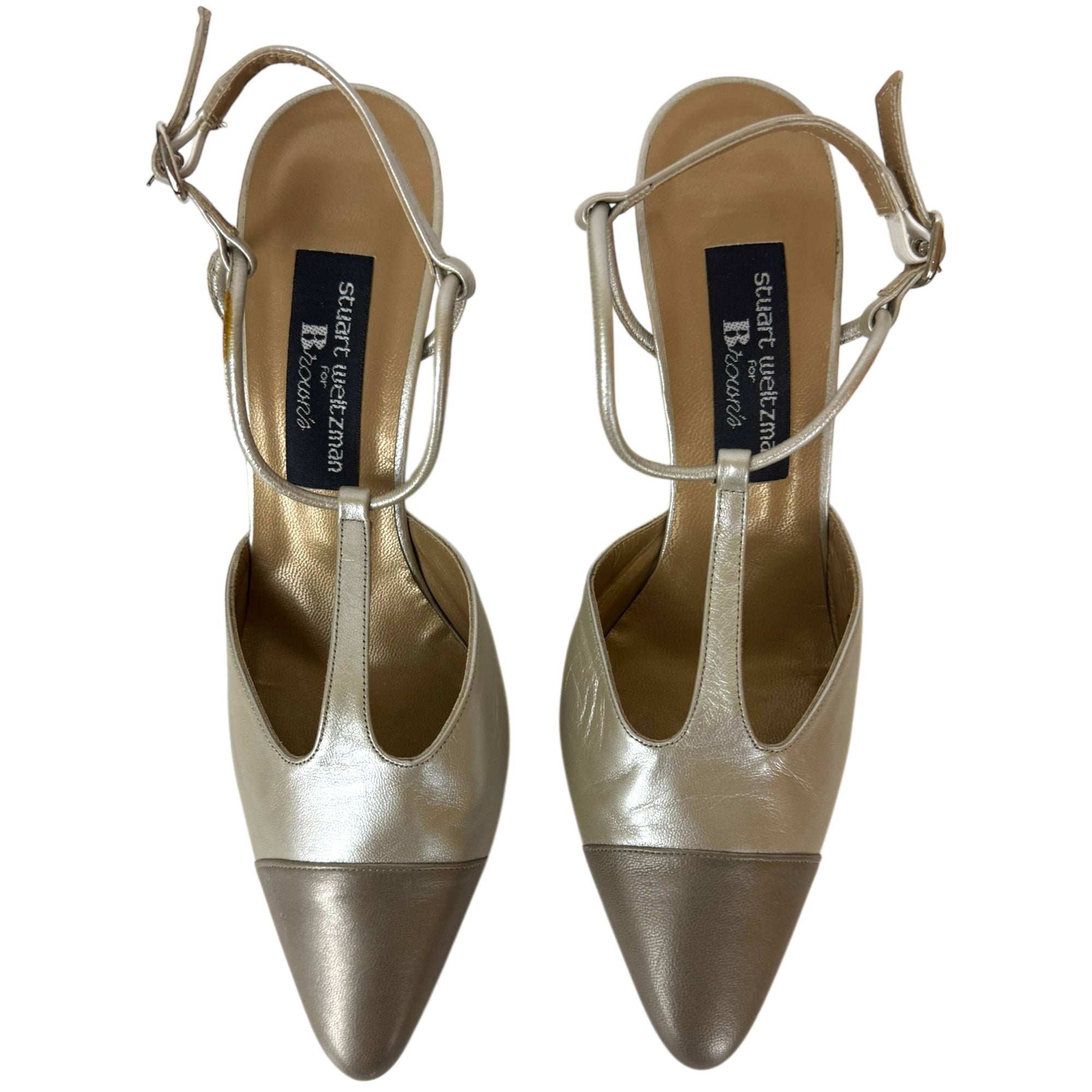 Y2K Vintage Stuart Weitzman Shoes Ladies Size 7 B Slingbacks