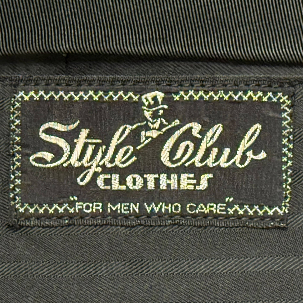 Vintage 1930s Tuxedo Jacket Double Breasted Wool AS IS