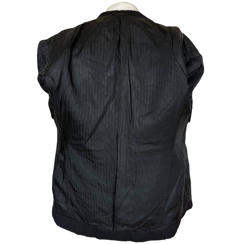 Vintage 1930s Tuxedo Jacket Double Breasted Wool AS IS