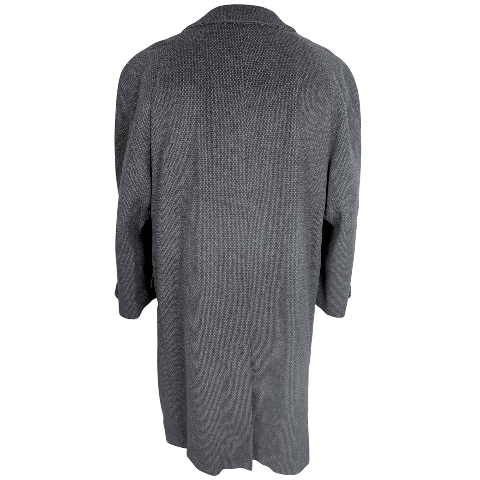 1964 Vintage Overcoat English Wool and Cashmere Size 46