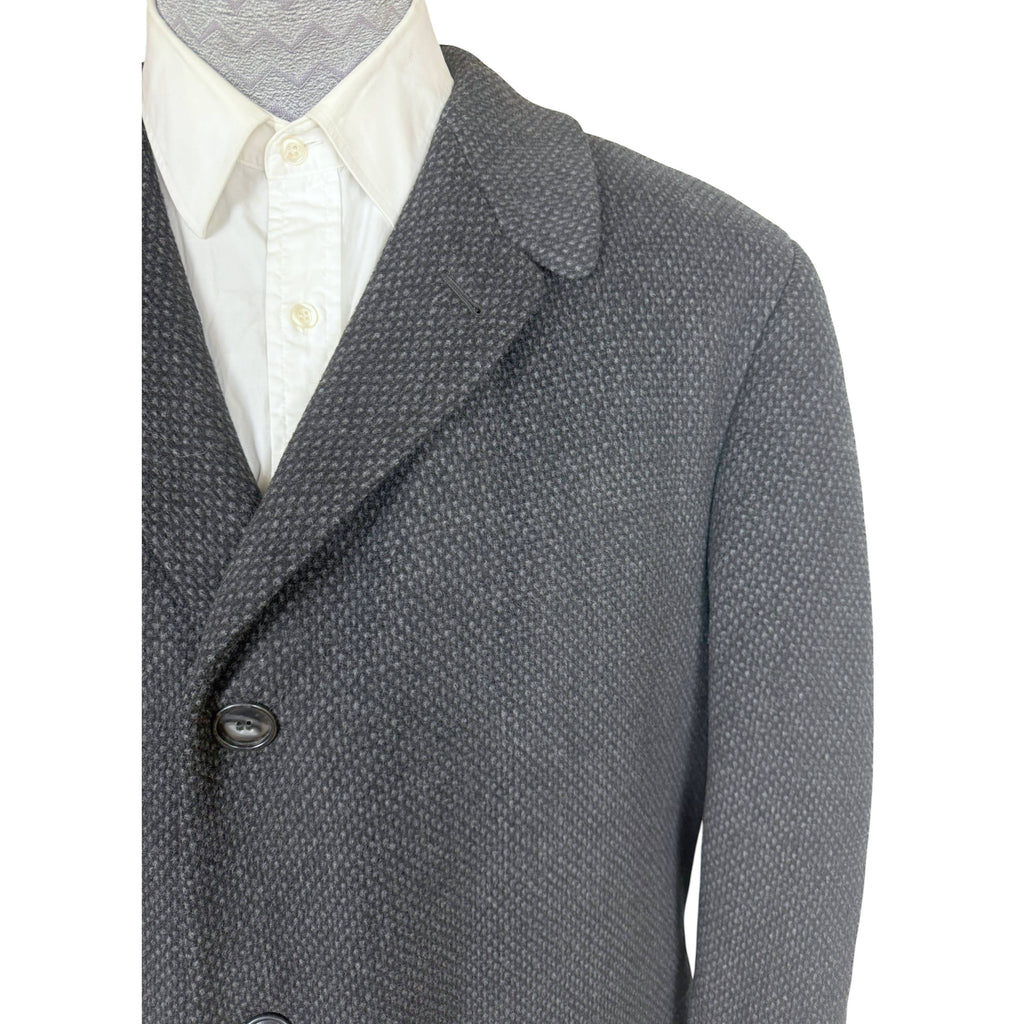 1964 Vintage Overcoat English Wool and Cashmere Size 46
