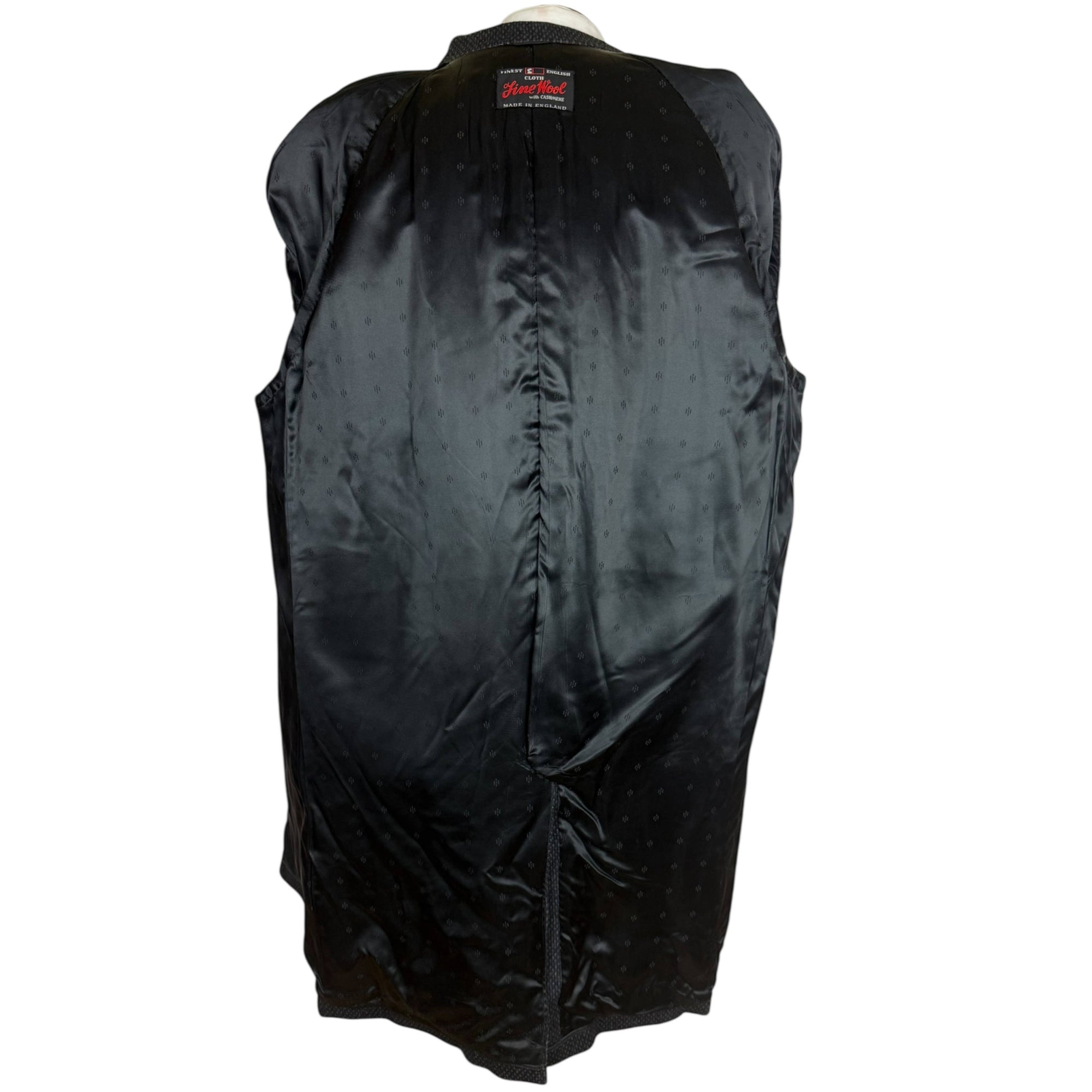 1964 Vintage Overcoat English Wool and Cashmere Size 46