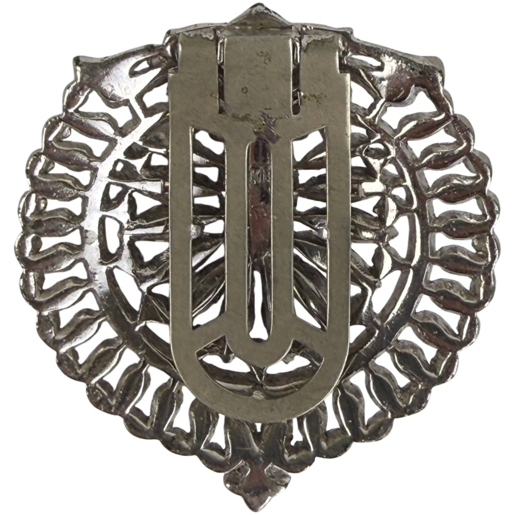 1930s Trifari Art Deco dress clip reverse
