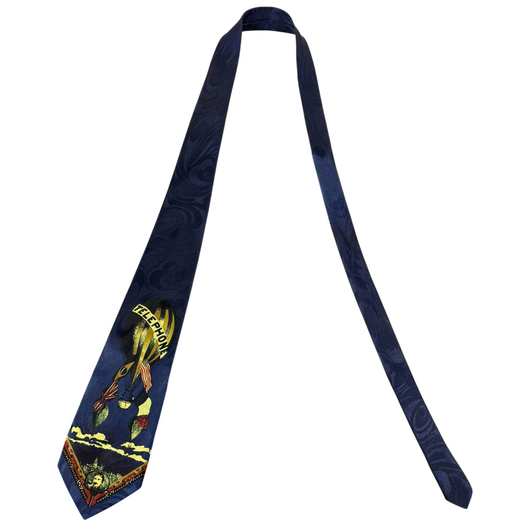 full view telephone novelty tie