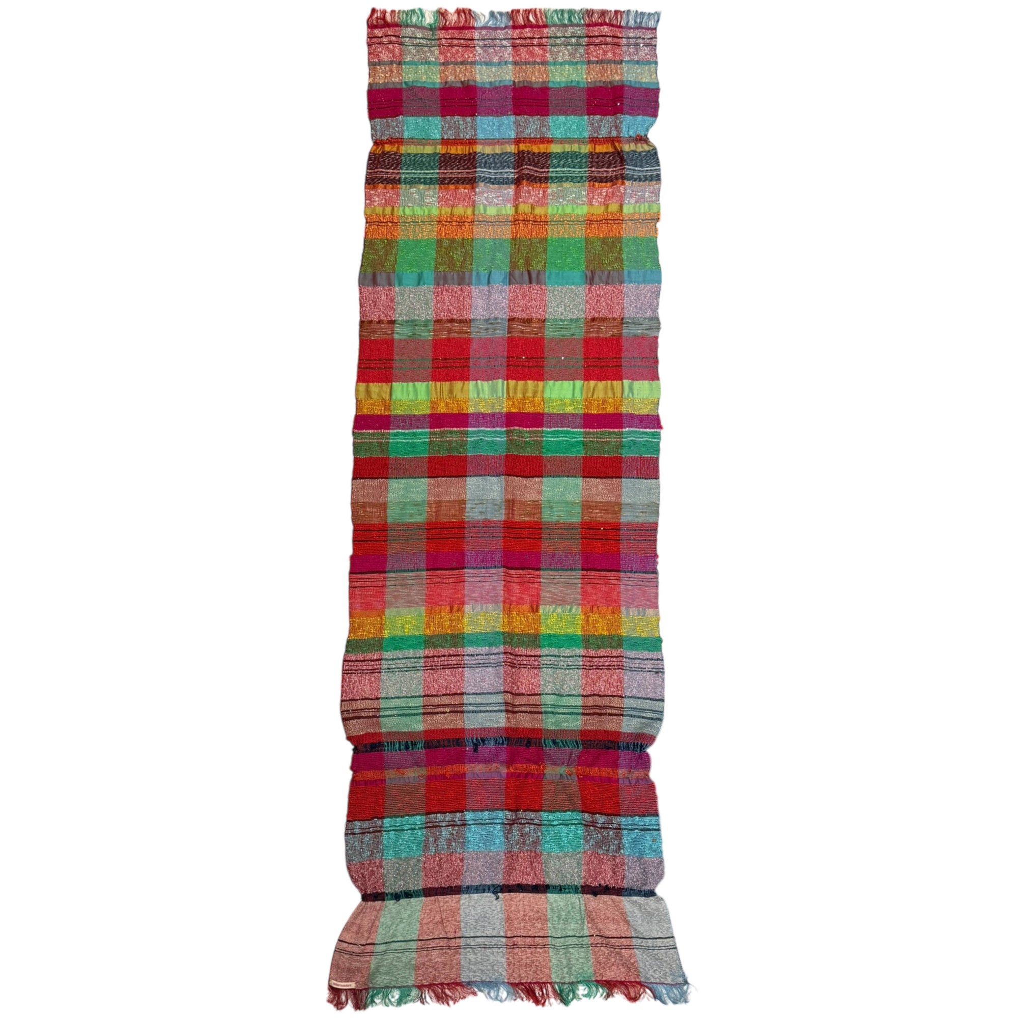 Vintage Tessoria Asolana Shawl Hand Woven Wool & Silk Scarf