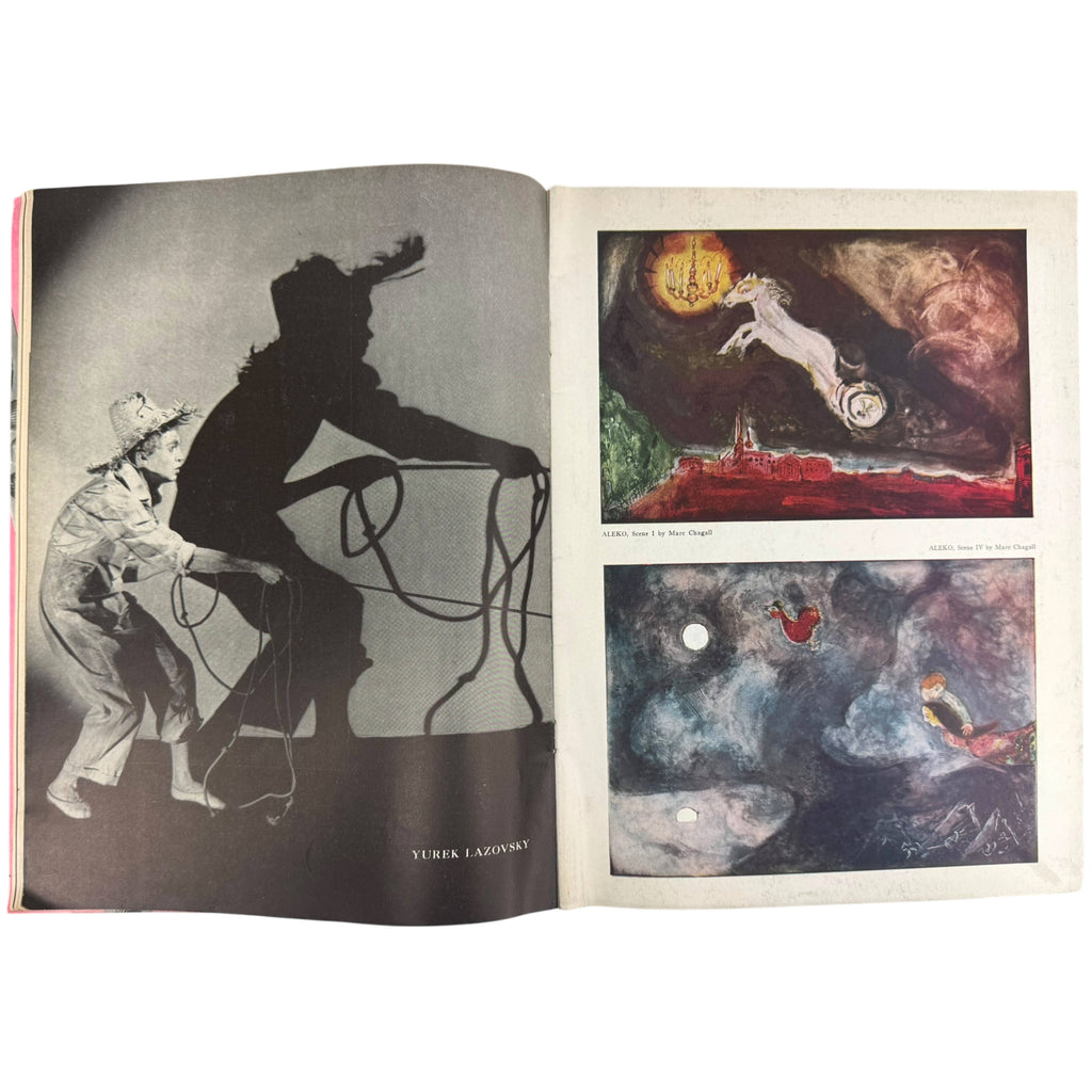 marc chagall scenes aleko ballet theatre