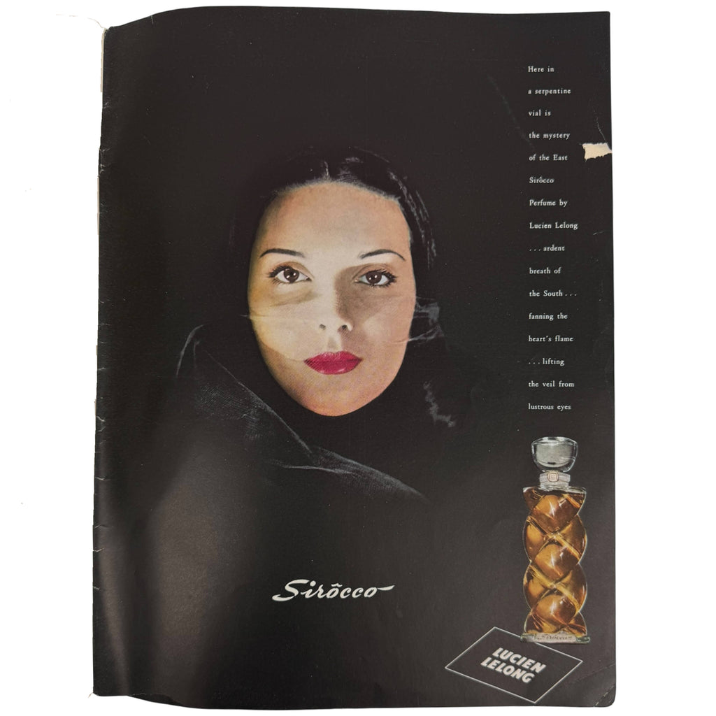 lucien lelong sirocco perfume ad