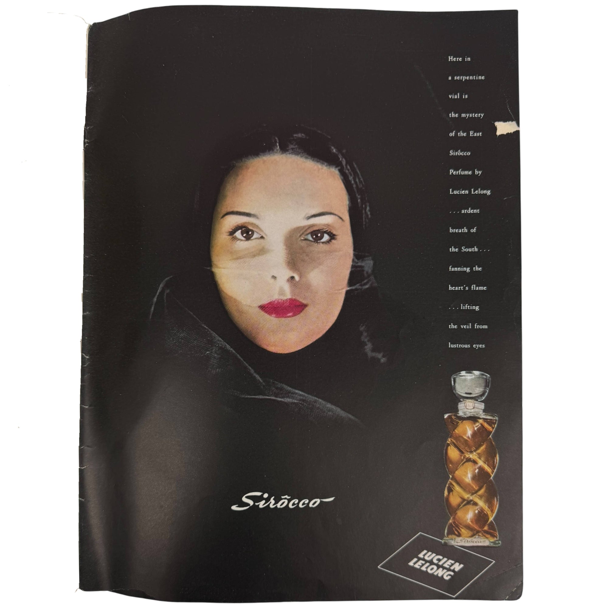 lucien lelong sirocco perfume ad