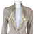 Vintage 1980s Thierry Mugler Suit Jacket Linen Size 40