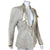 Vintage 1980s Thierry Mugler Suit Jacket Linen Size 40