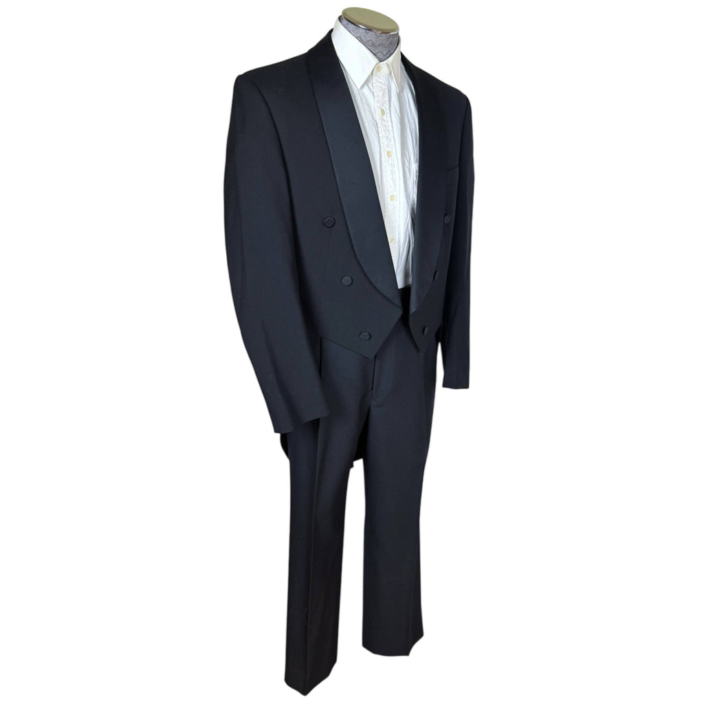 Vintage Formal Tails Suit Tailcoat &amp; Trousers 1980s–1990s