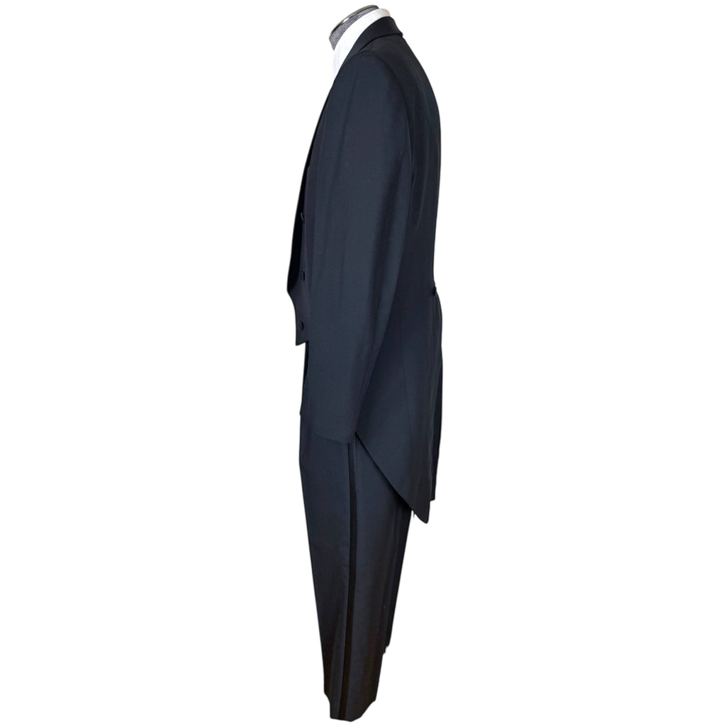 Vintage Formal Tails Suit Tailcoat &amp; Trousers 1980s–1990s