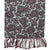 Vintage Tootal Fringed Scarf Grey and Red Paisley