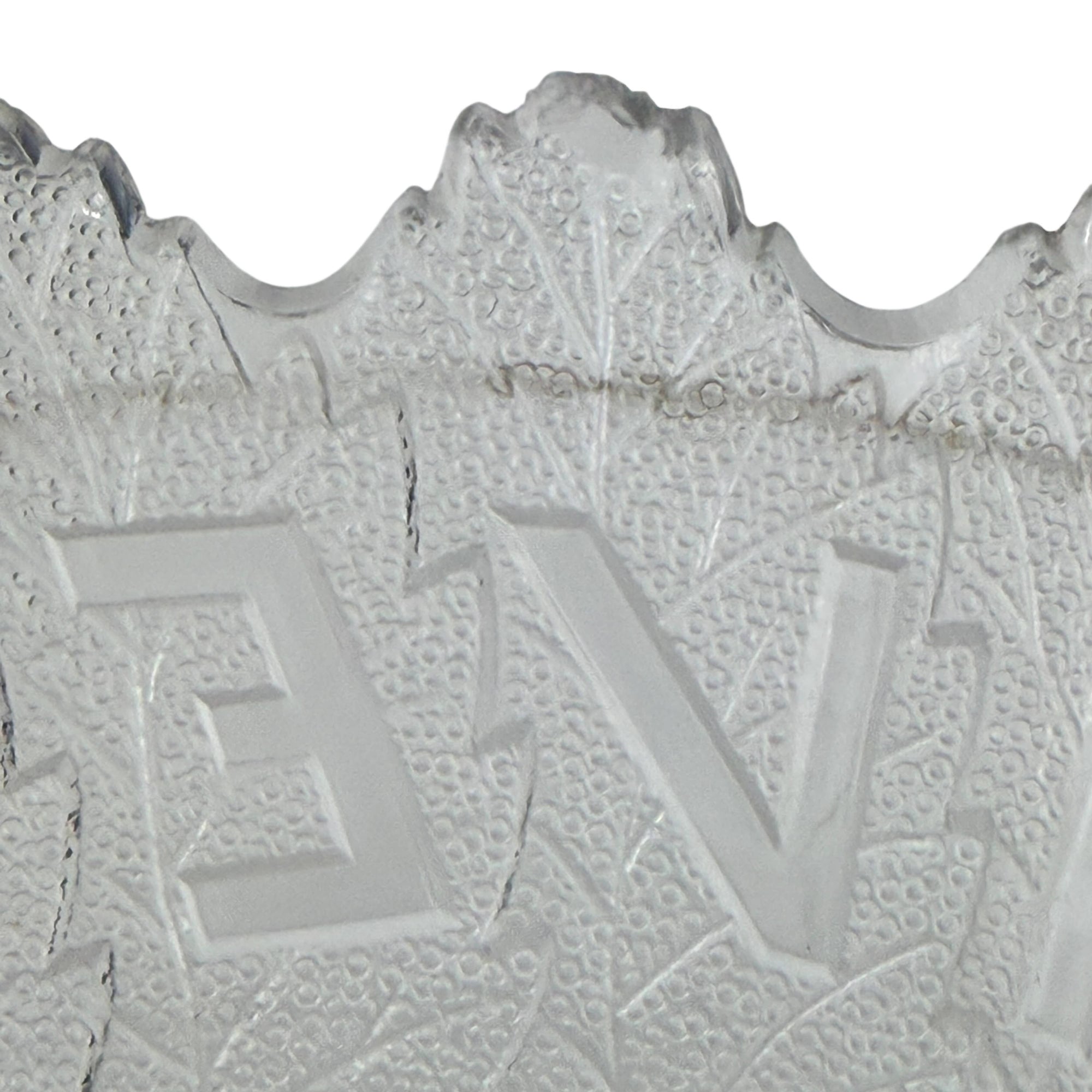 EAPG Ulysses S Grant Commemorative Plate Clear Pressed Glass 1885 Memorial Let Us Have Peace