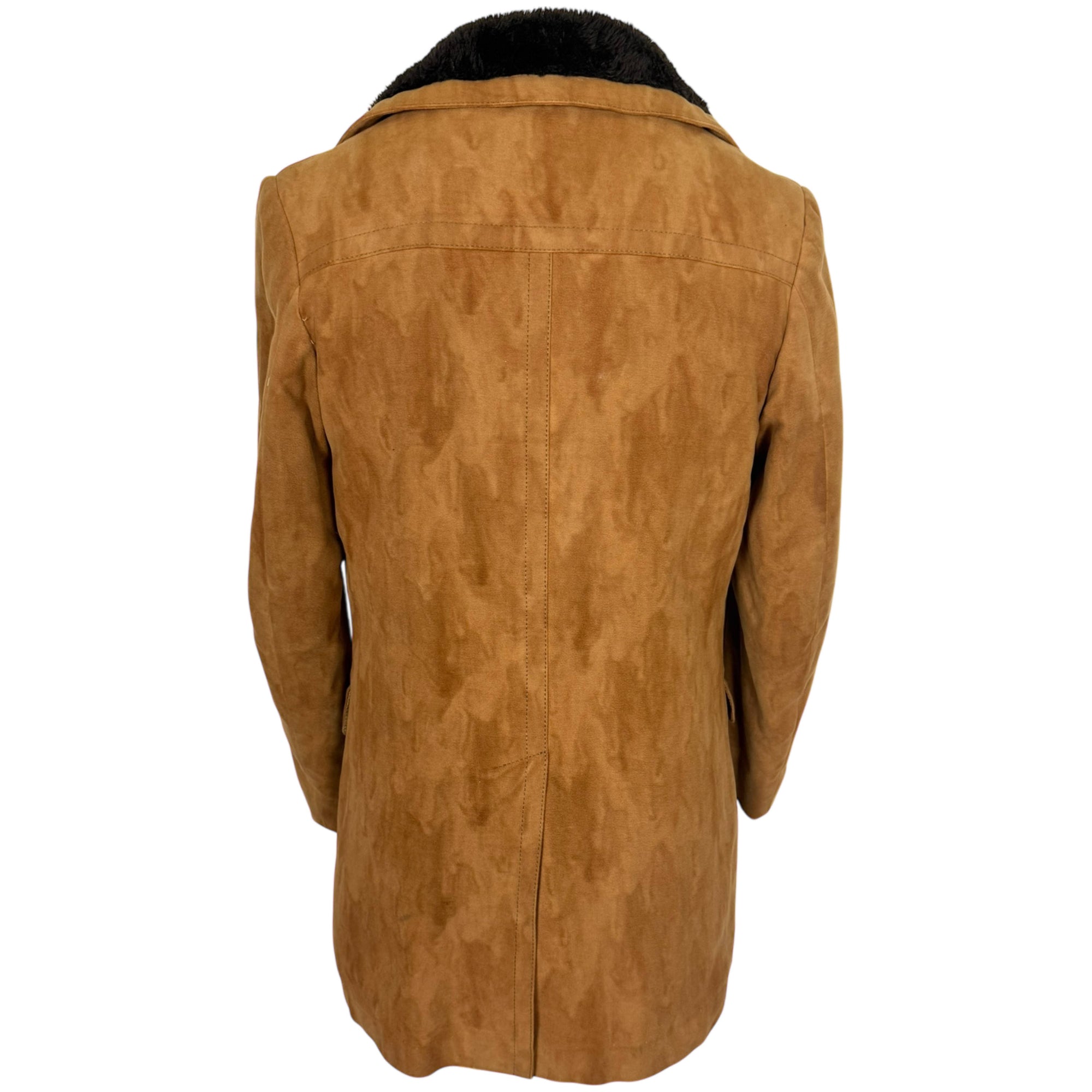 Vintage 1970s Faux Shearling Coat by Utex Men’s Size M