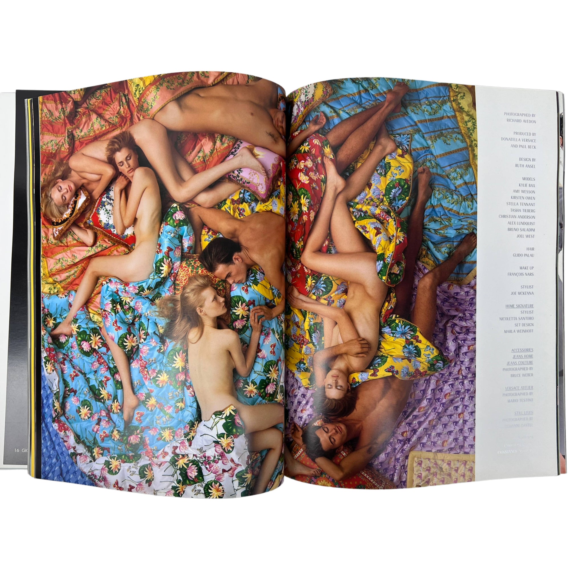 Vintage Gianni Versace Catalog 1997 Spring Summer Look Book