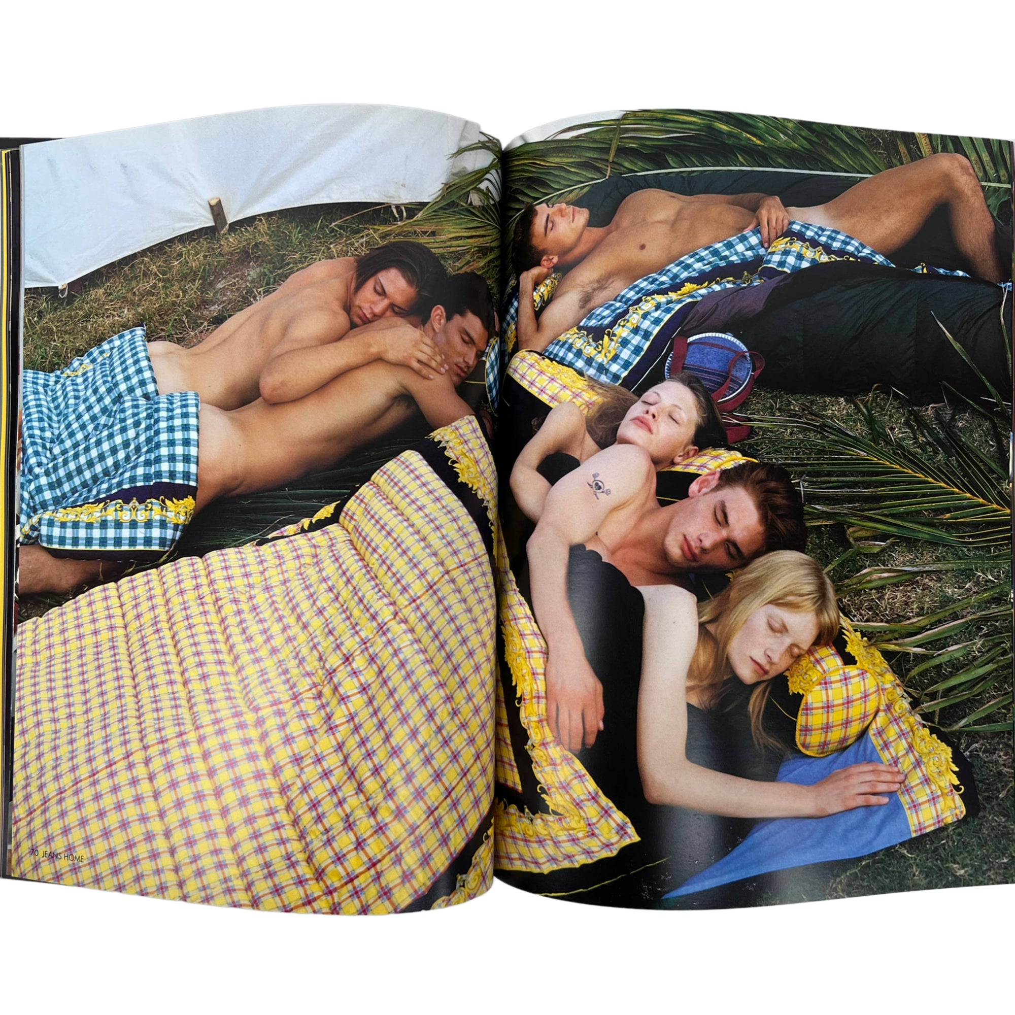 Vintage Gianni Versace Catalog 1997 Spring Summer Look Book