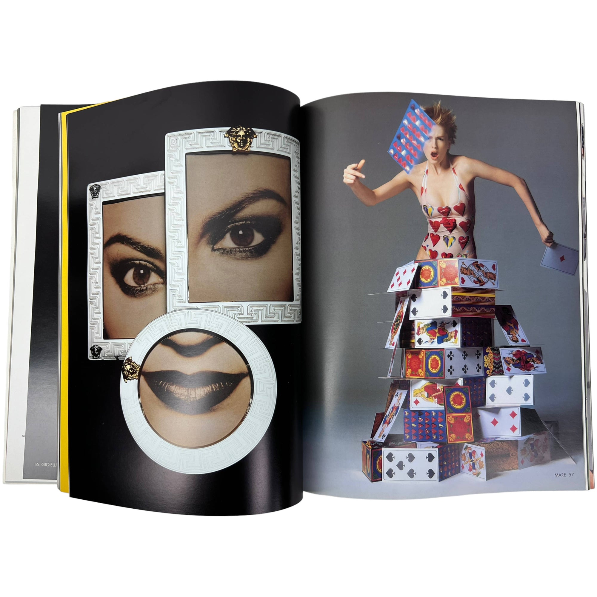 Vintage Gianni Versace Catalog 1997 Spring Summer Look Book